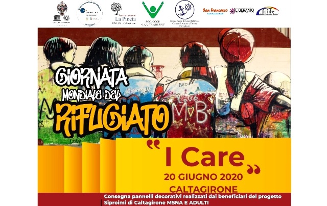 "I Care", sabato 20 giugno, a Caltagirone, per la Giornata mondiale del Rifugiato